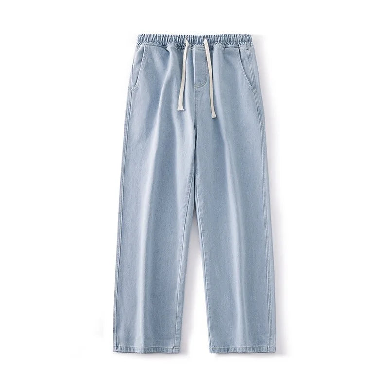 Dragging Loose Jeans