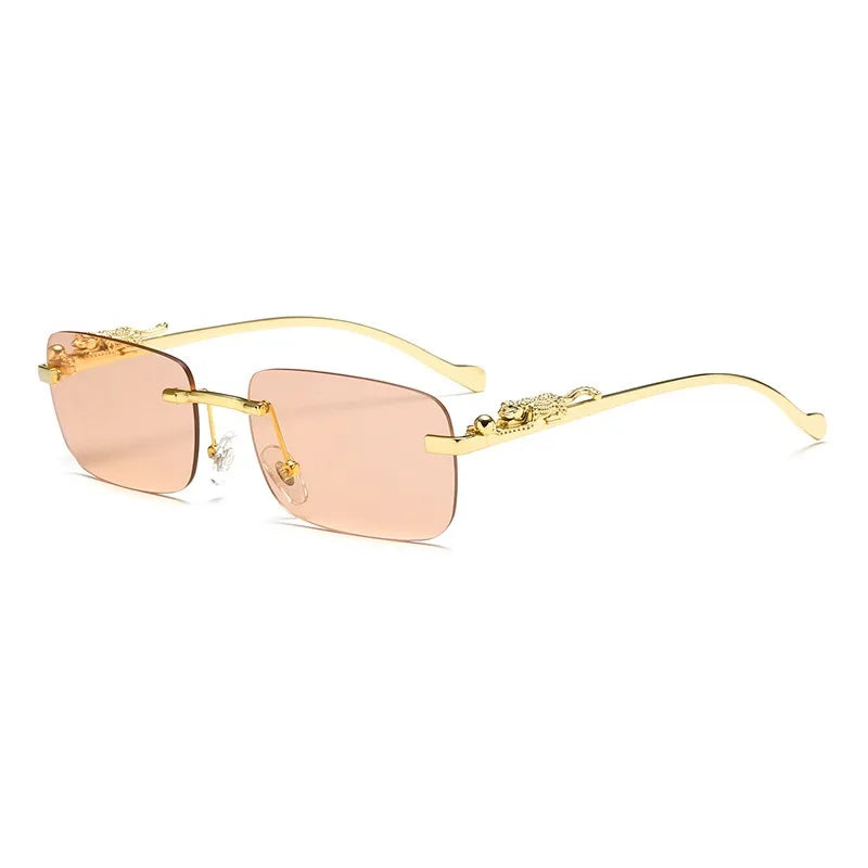 Rimless Square Glasses