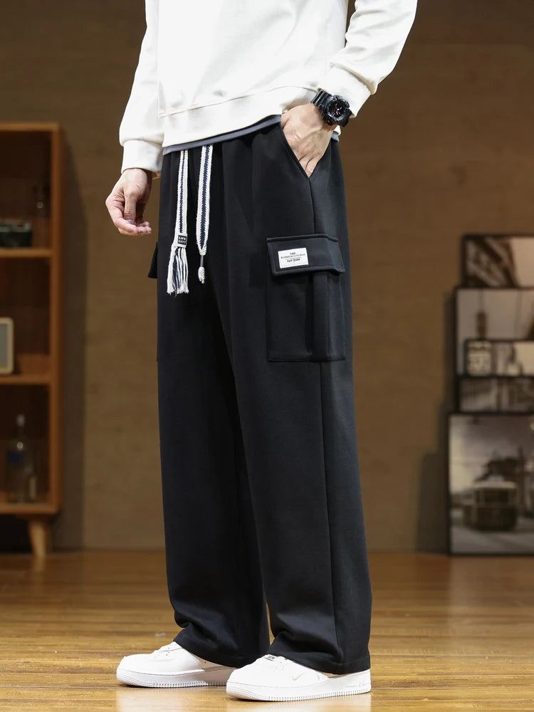 Multi-Pocket Track Pants