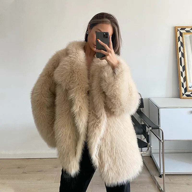 Artificial Fur Jacket