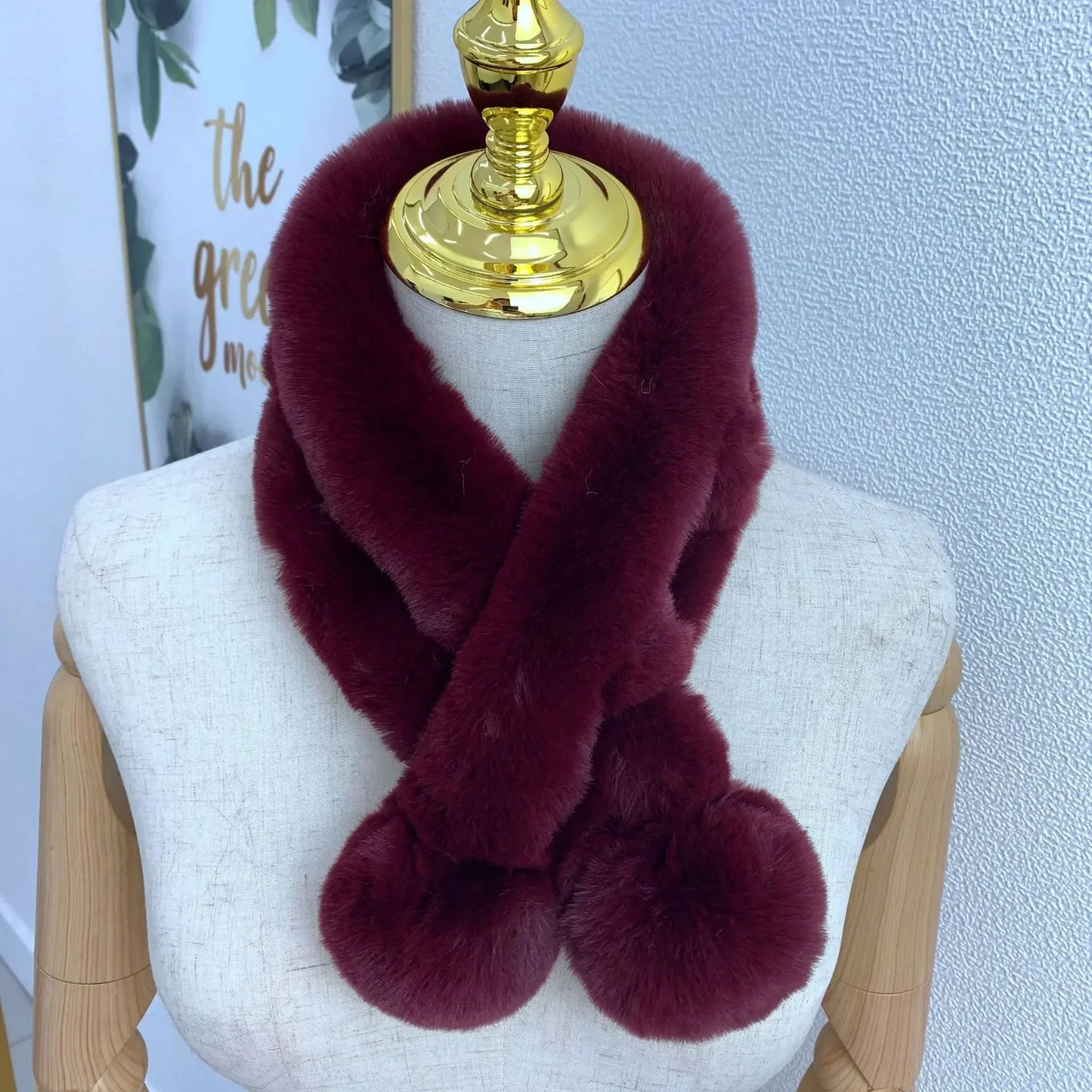 Rabbit Fur Scarf
