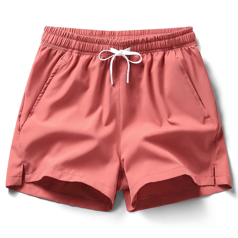Zippered Sports Shorts