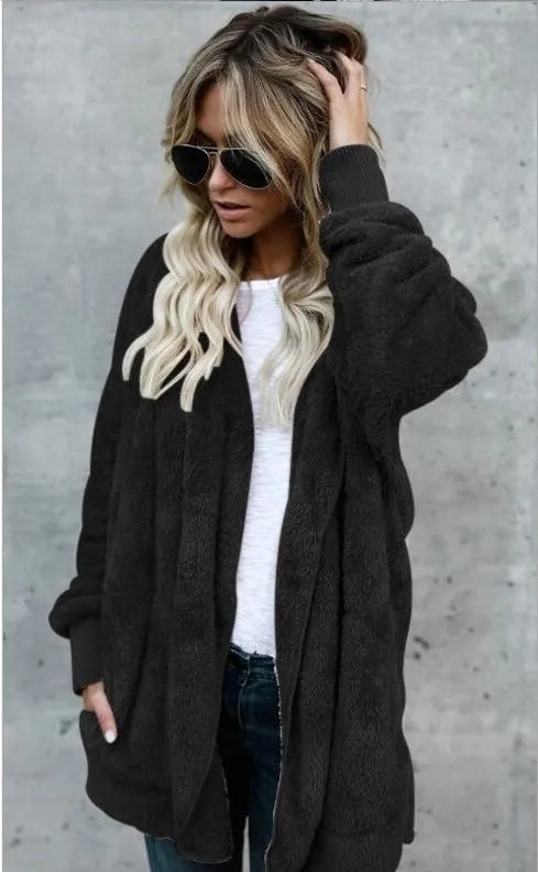 Double Fleece Cardigan