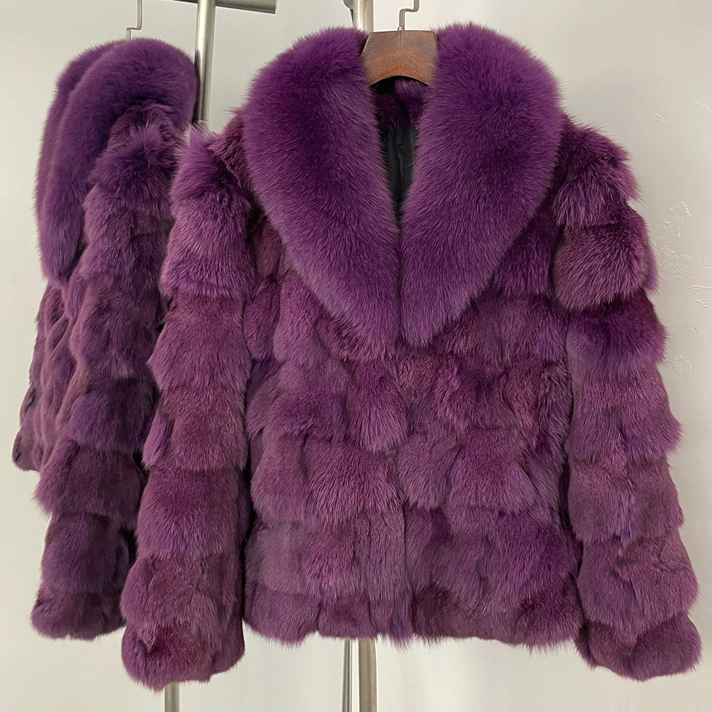 Natural Fox Jacket