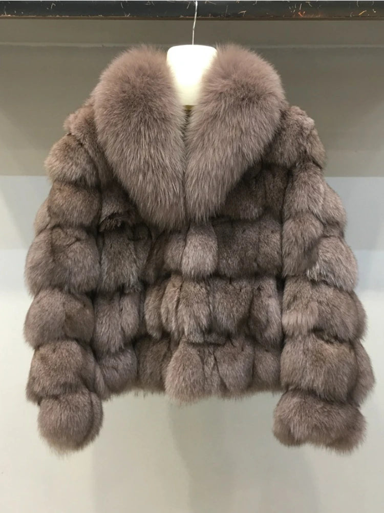 Natural Fox Jacket