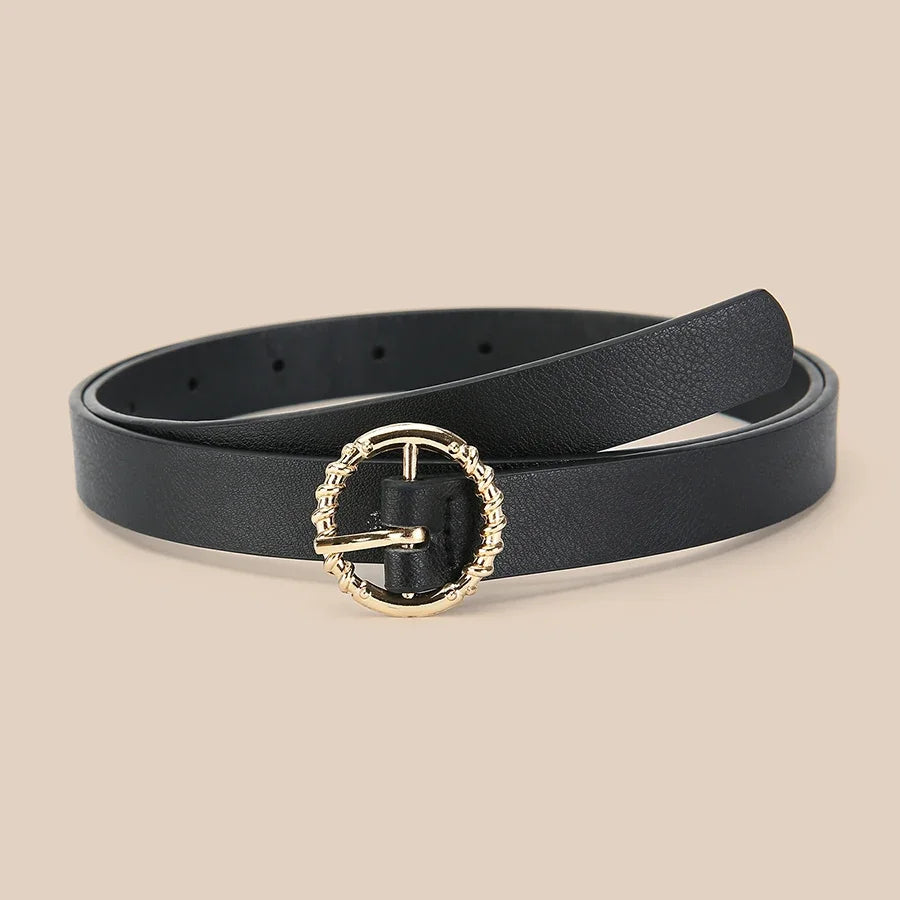 Round Button Belt