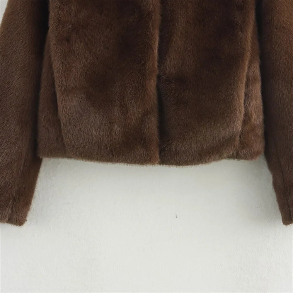Brown Lapel Jacket
