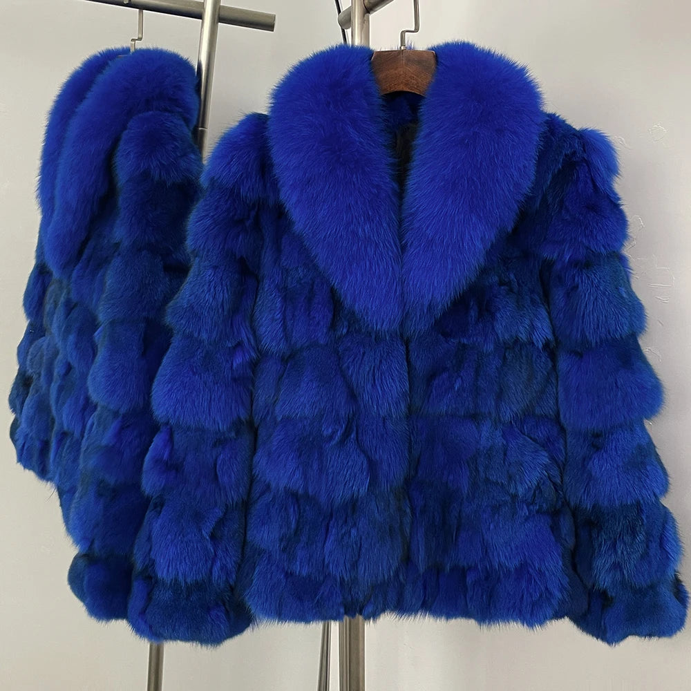 Natural Fox Jacket