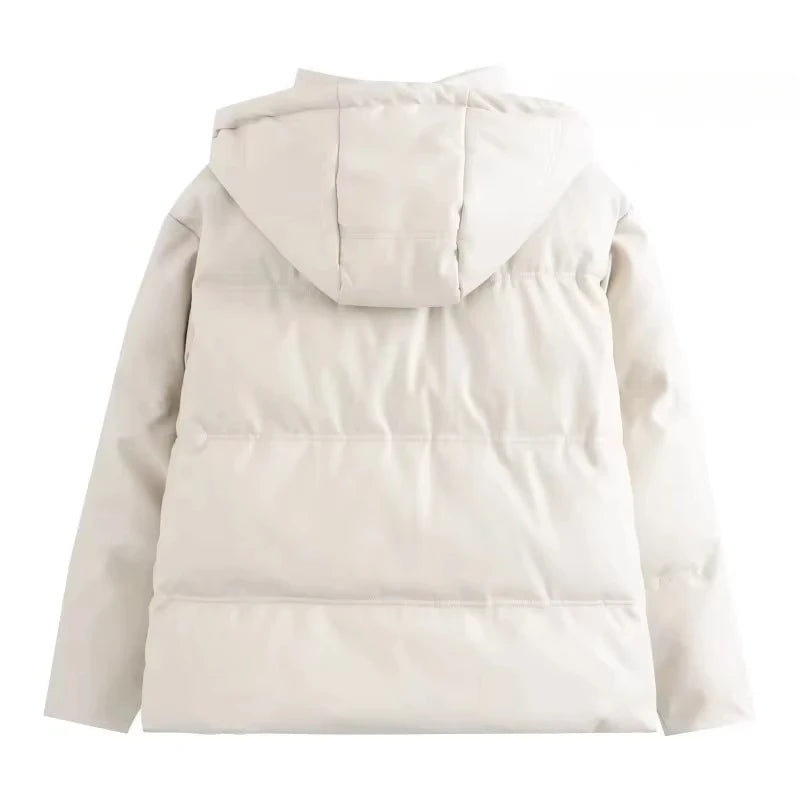 Cold Leather Parka