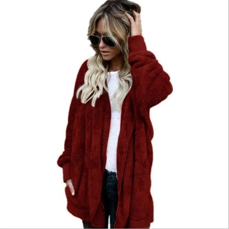 Double Fleece Cardigan