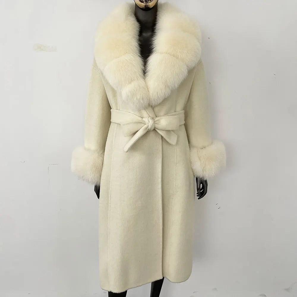 Woolen Fur Coat