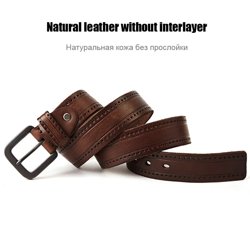 Natural Leather Belt