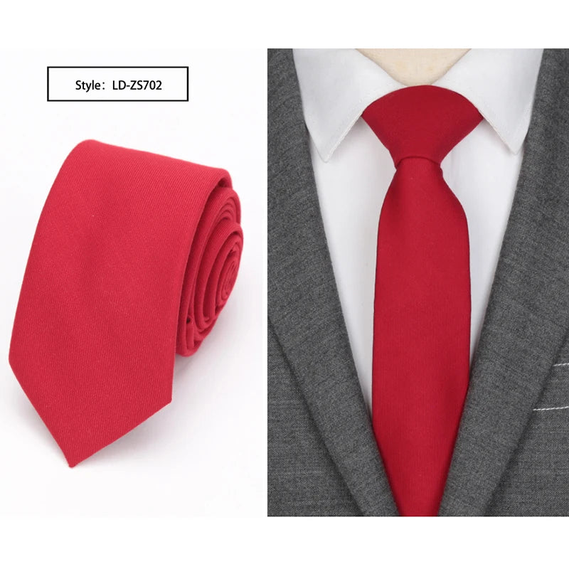 Classic Solid Color Neck Tie