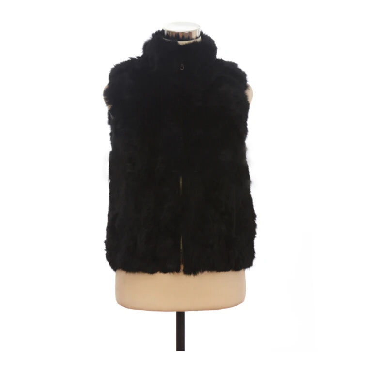 Rabbit Fur Vest"