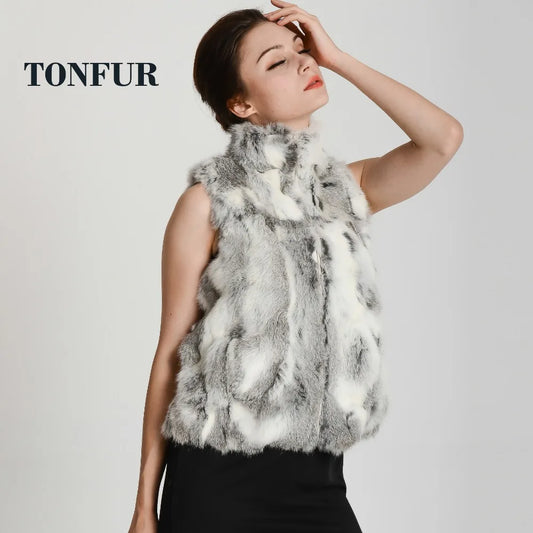 Rabbit Fur Vest"