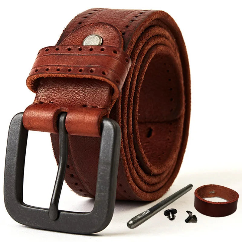 Natural Leather Belt