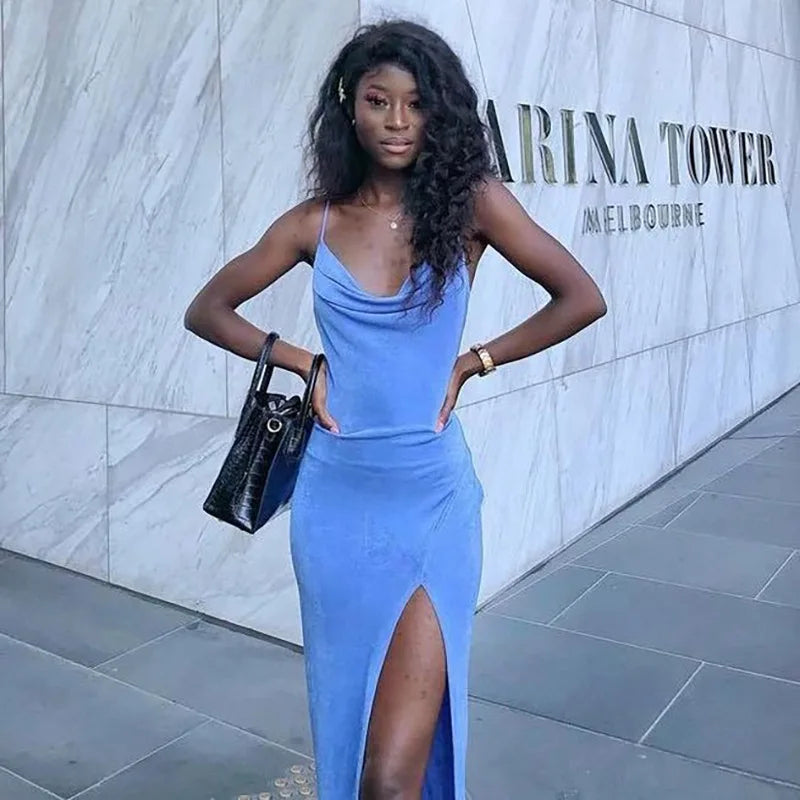 Cowl Neck Dress