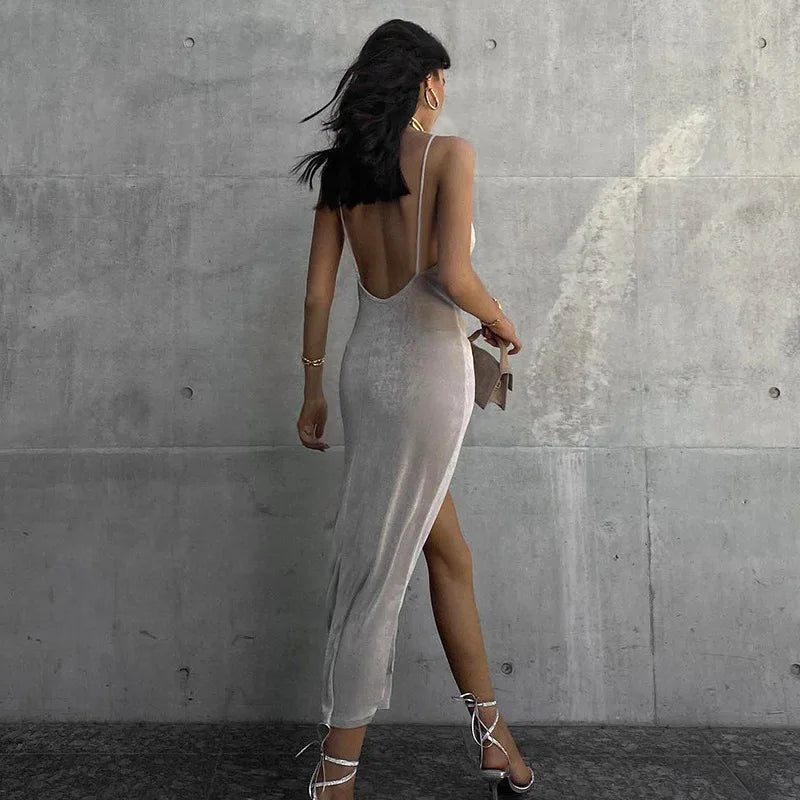 Cowl Neck Dress