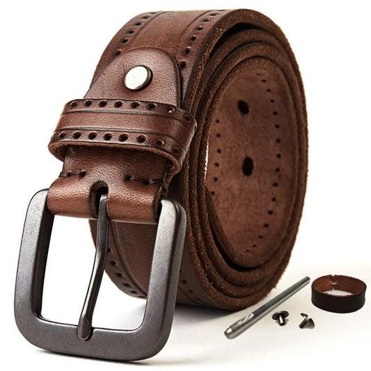 Natural Leather Belt