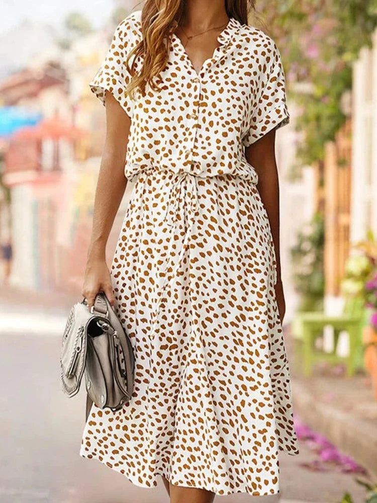 Vintage Floral Dress