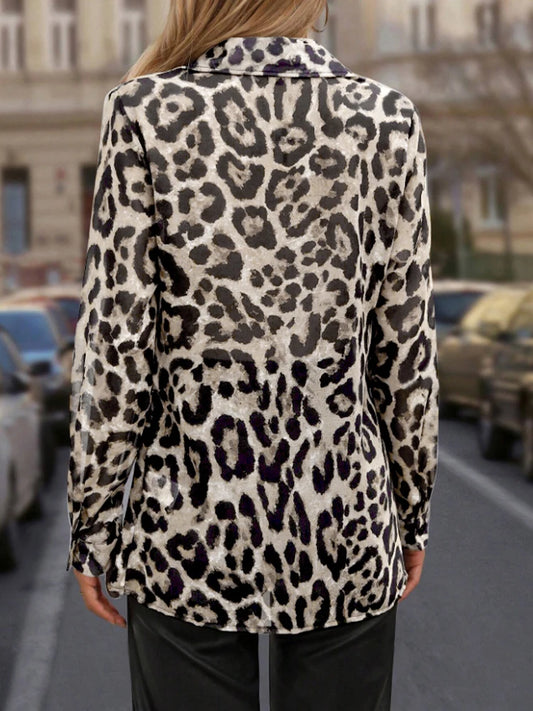 Casual Leopard Shirt