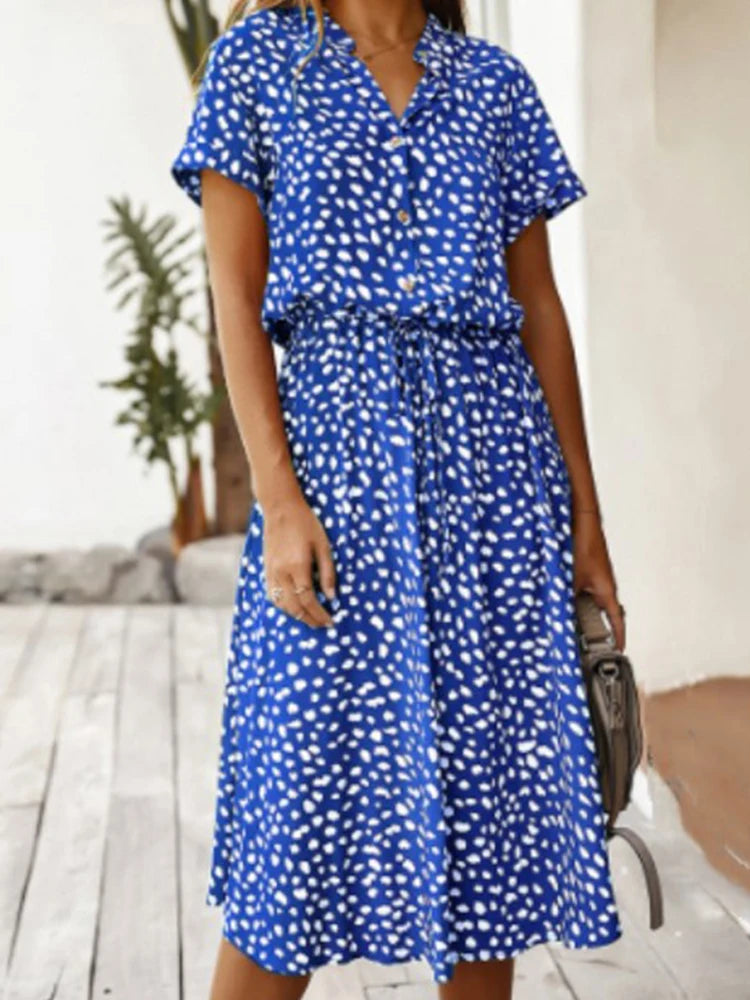 Vintage Floral Dress