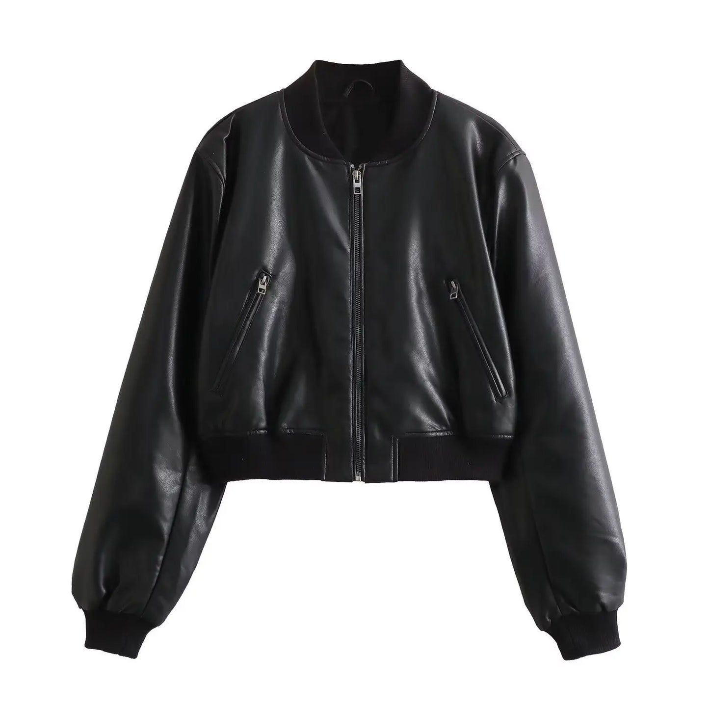 Black Zippered Jacket