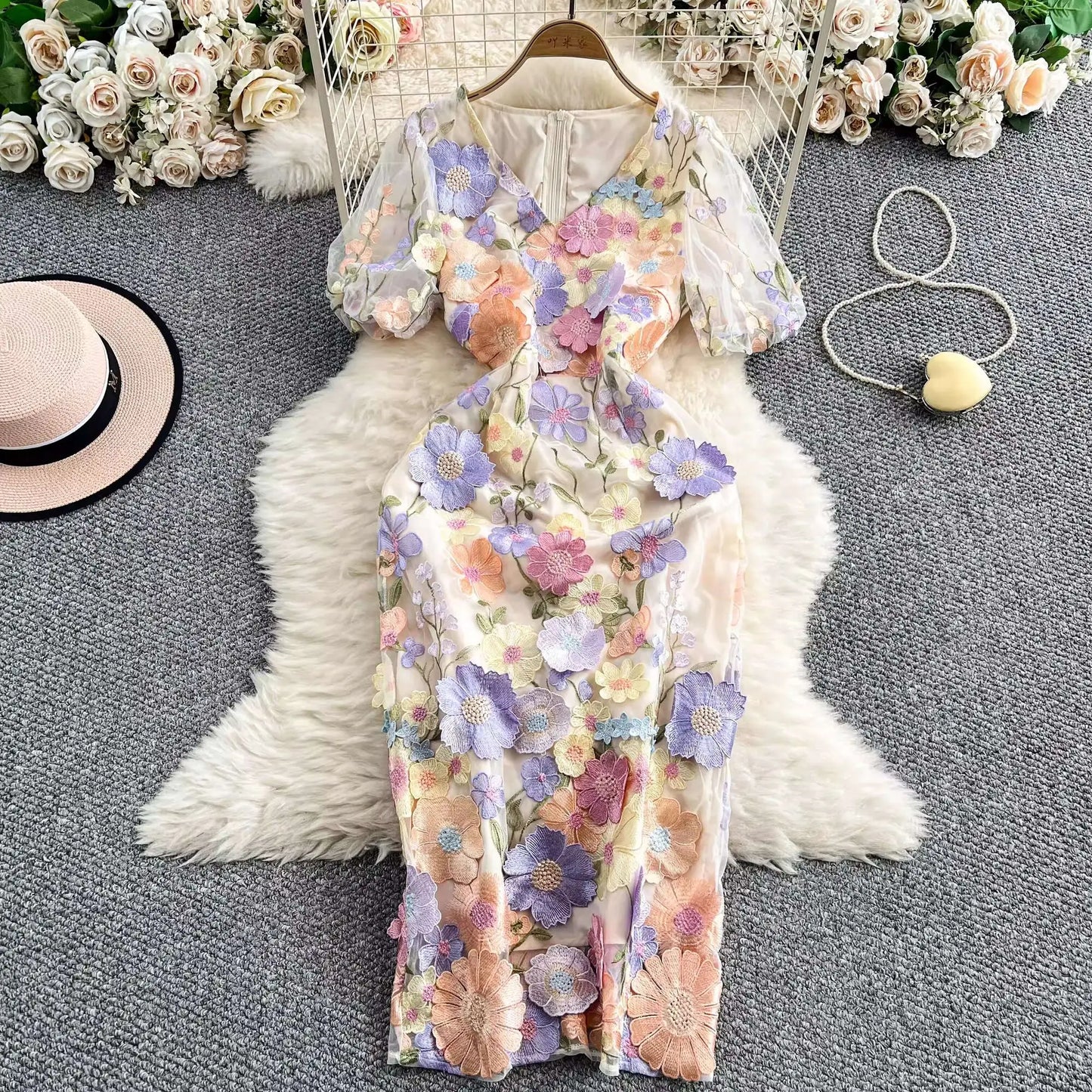 3D Flower Dress