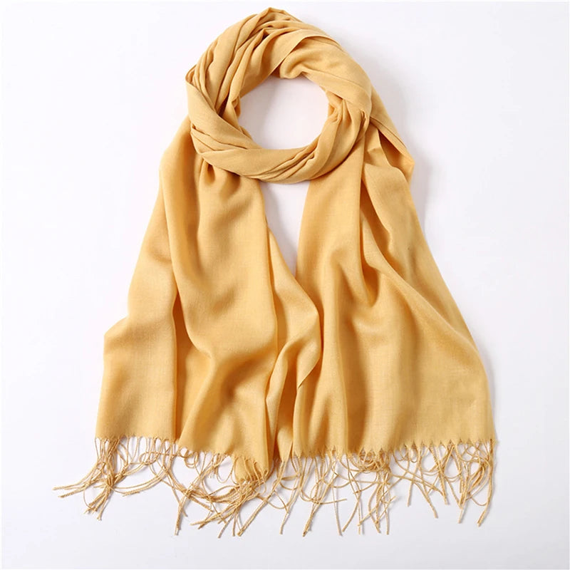 Cashmere Tassel Scarf