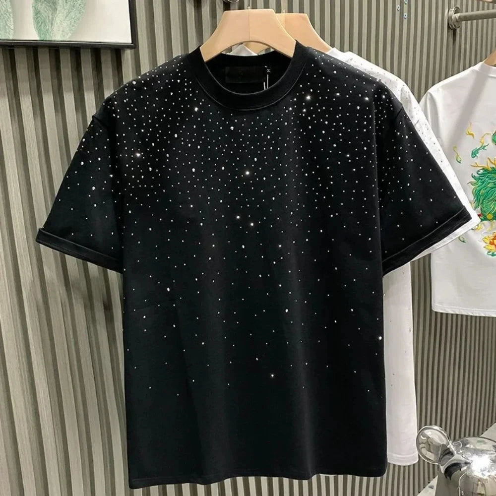 Rhinestone Rivet T-shirt