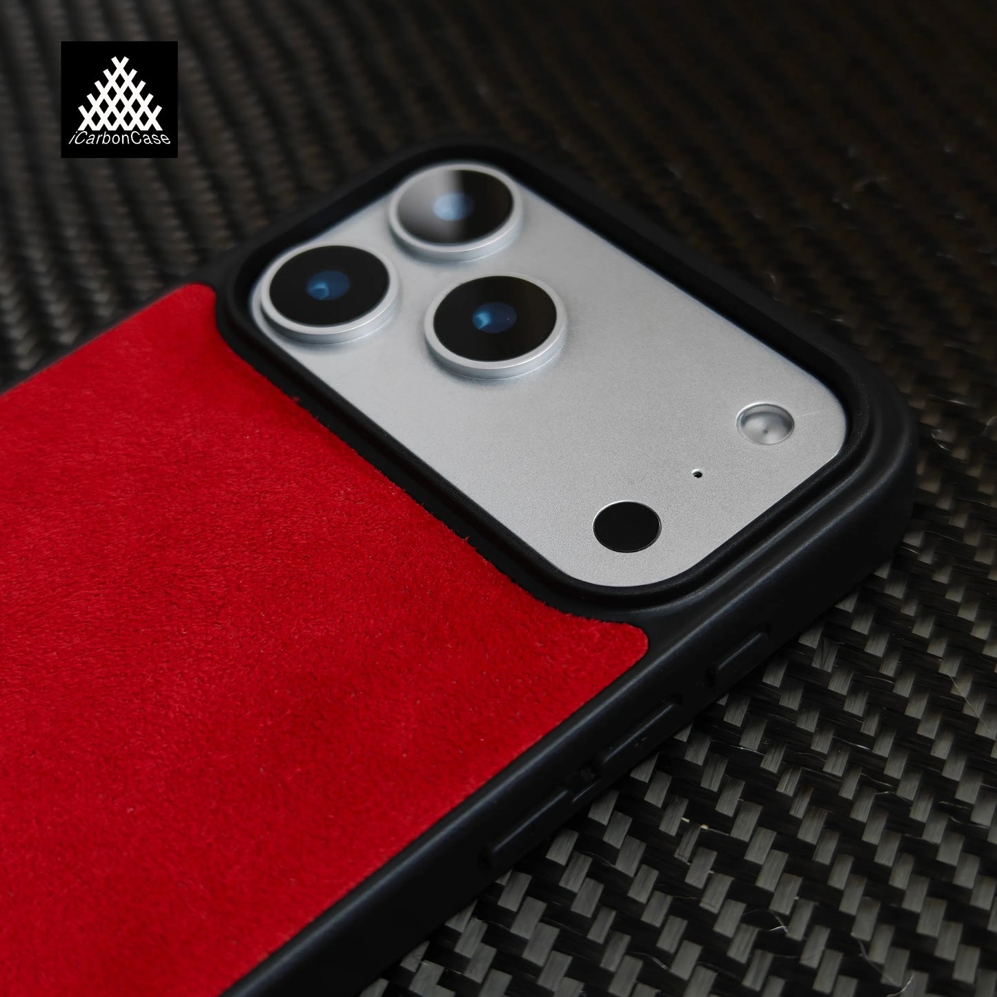 Genuine Italy Magnetic Alcantara Premium Leather Case for iPhone 17 17Pro 16 15 14 13 Pro Max with MagSafe Wireless Charging