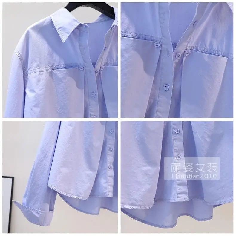 Pleated Cotton Shirt