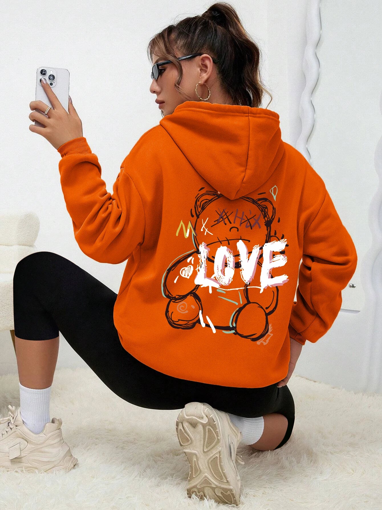 Graffiti Bear Hoodie