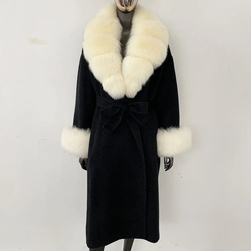 Woolen Fur Coat