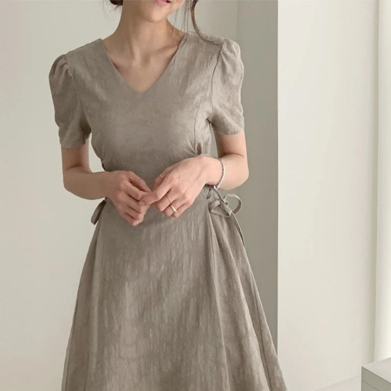 Cotton Linen Dress