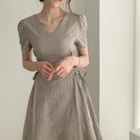 Cotton Linen Dress