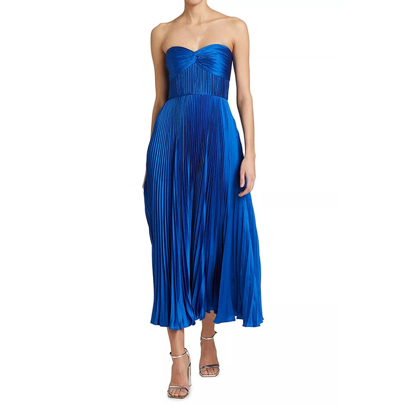 High Waist Swing Dress
