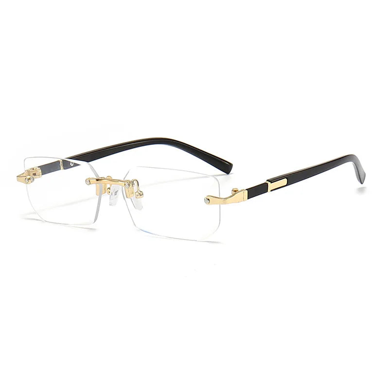 Rimless Sunglasses Men