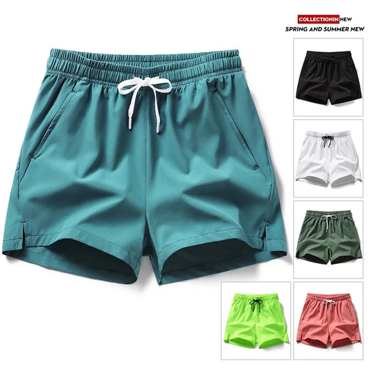 Zippered Sports Shorts