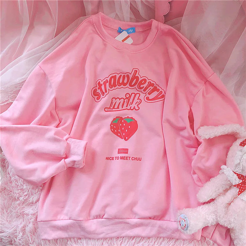 Strawberry Kawaii Sweatshirt