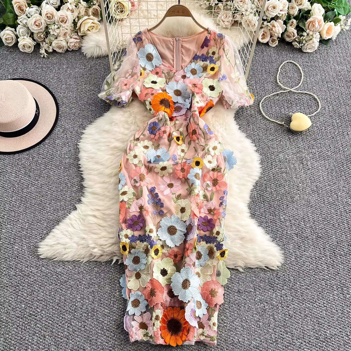 3D Flower Dress