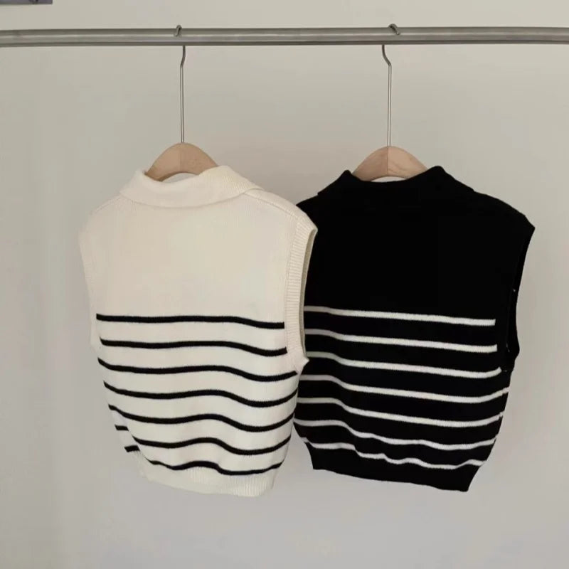 Retro Stripe Vest