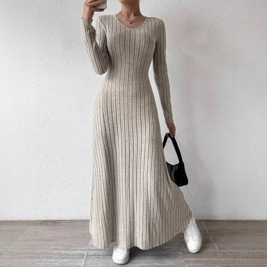 Knitted A-Line Dress