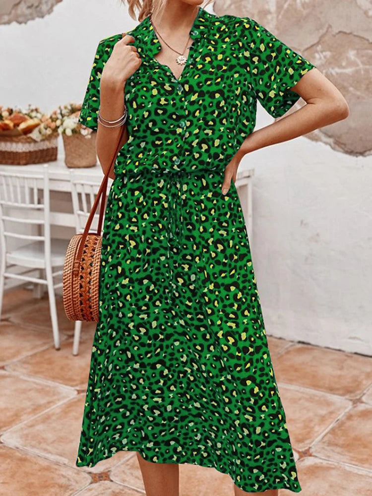Vintage Floral Dress