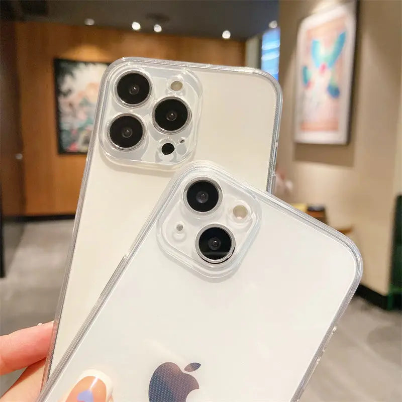 Cute Anime Girl Face Phone Case For iPhone 11 12 13 14 15 16 Pro Max 16E XR 7 8 Plus Soft Abstract Art Line line girl cover