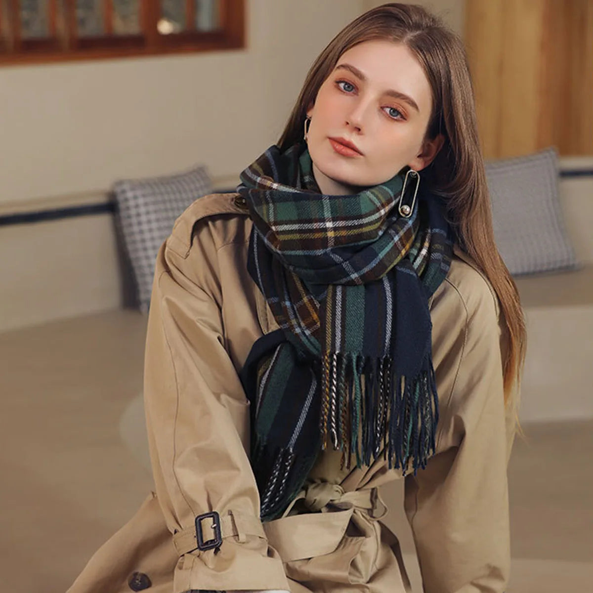 Tartan Plaid Scarf