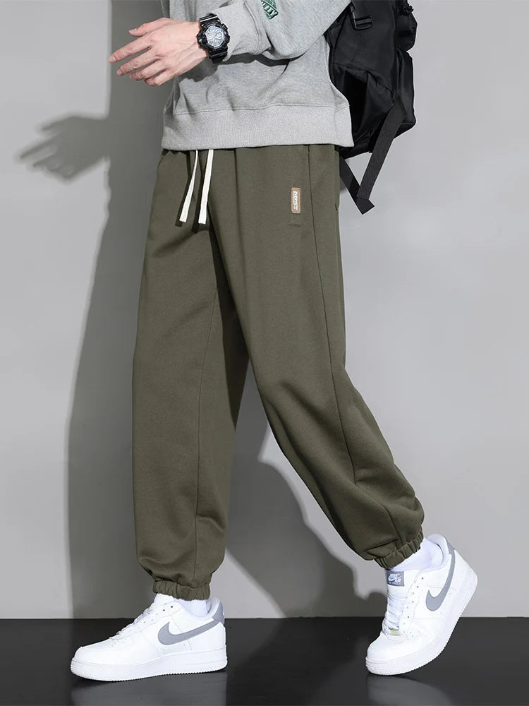 Elastic Baggy Pants