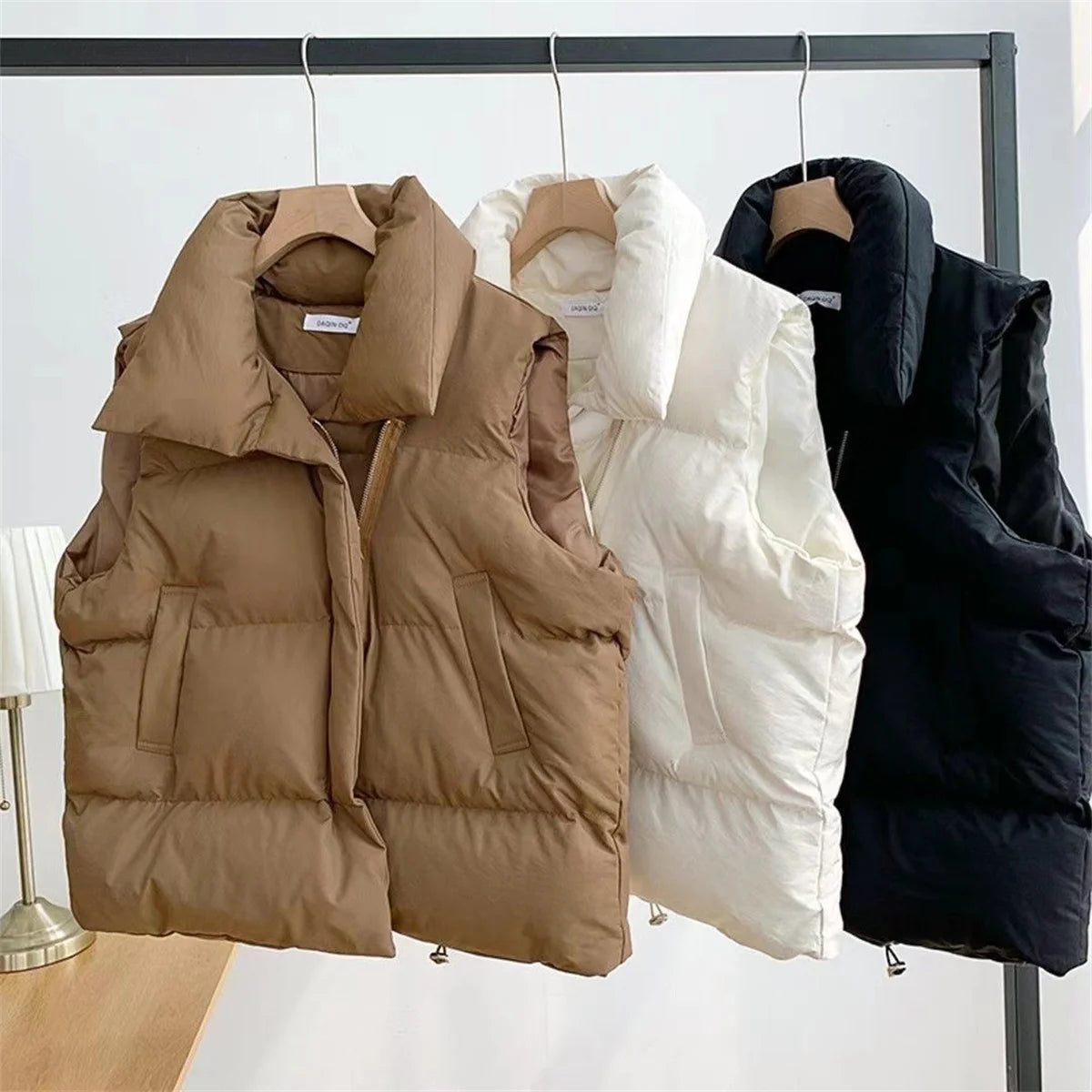Stand Collar Vest