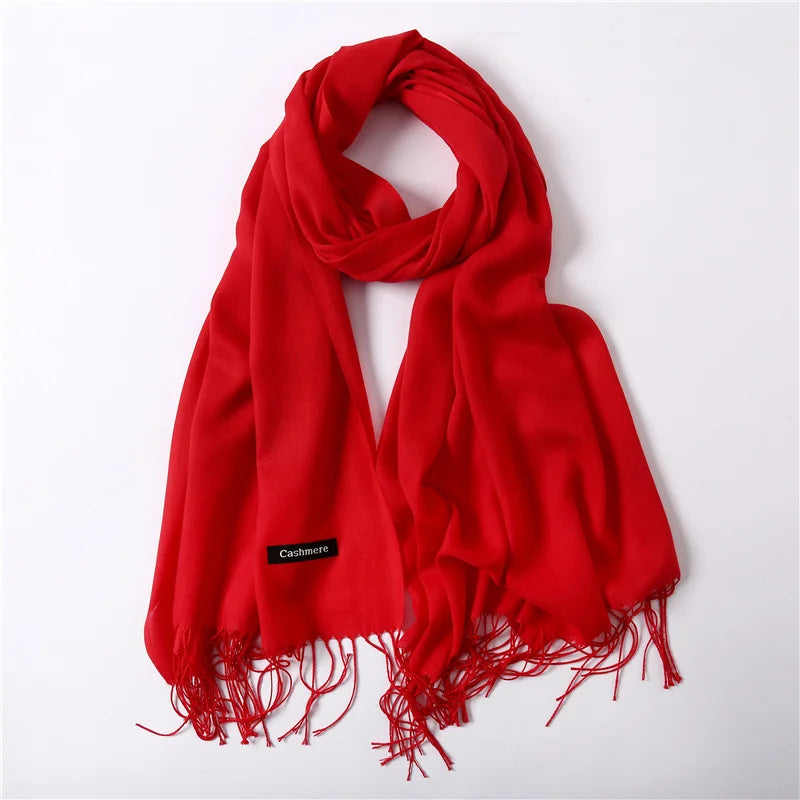 Cashmere Tassel Scarf