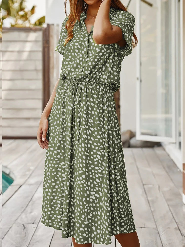 Vintage Floral Dress